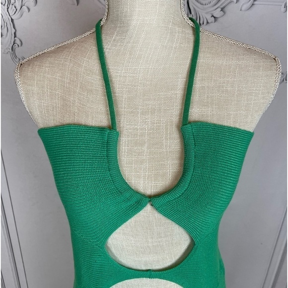 Emerald Bay Classy Keyhole Halter Backless Cutout Cocktail Party Dress - Picture 7 of 7